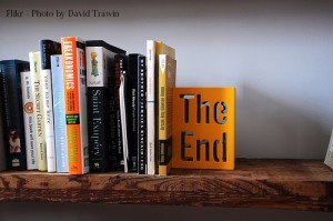 bookshelf the end